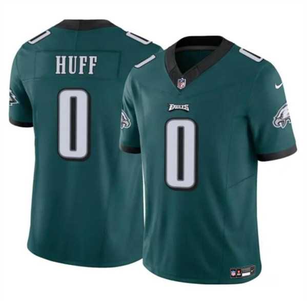 Men & Women & Youth Philadelphia Eagles #0 Bryce Huff Green 2024 F.U.S.E. Vapor Untouchable Limited Football Stitched Jersey